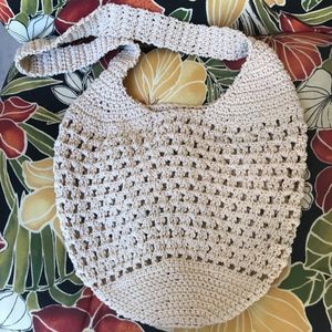 Crochet Shoulder Bag in Women